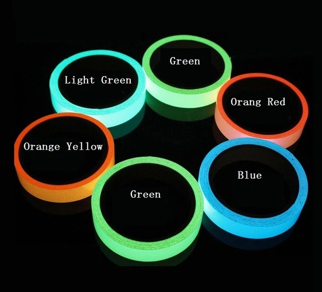 High Visibility Dark Grow Tape Photo Luminescent Vinyl Luminescent Film